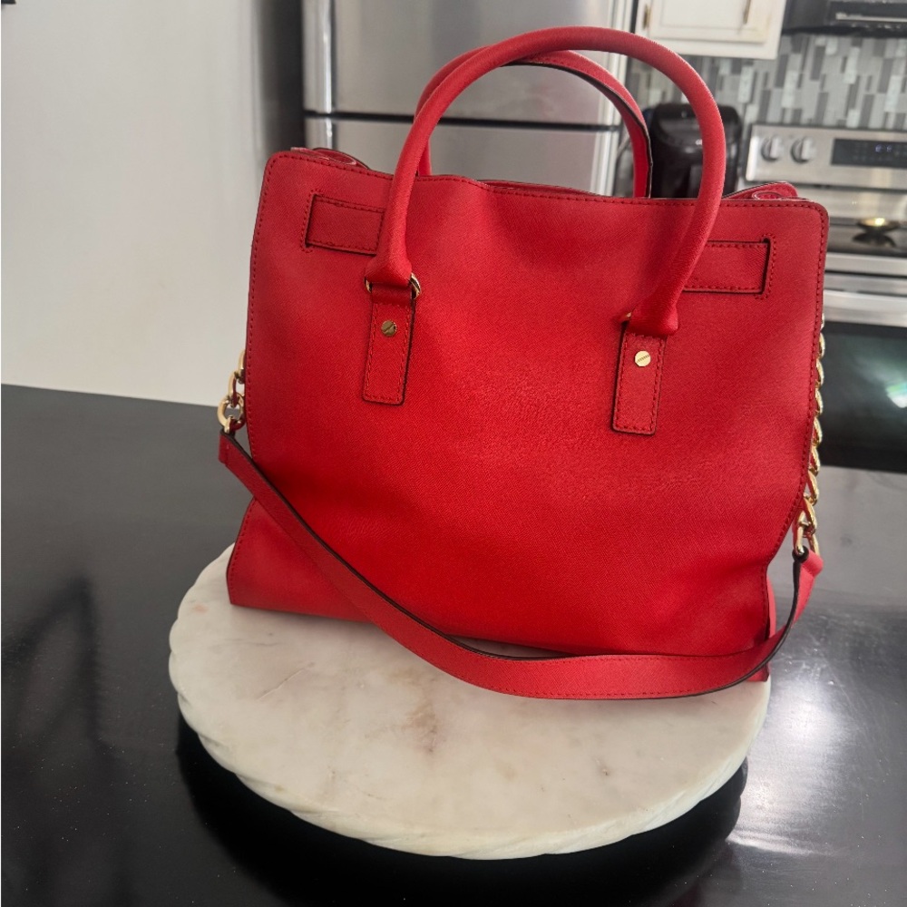 Elegant Red Women's Handbag